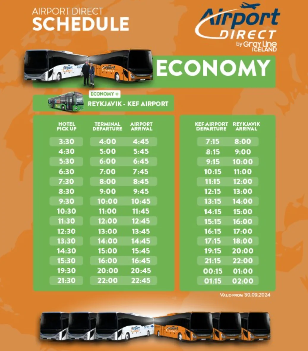 Airport direct bus aéroport horaires