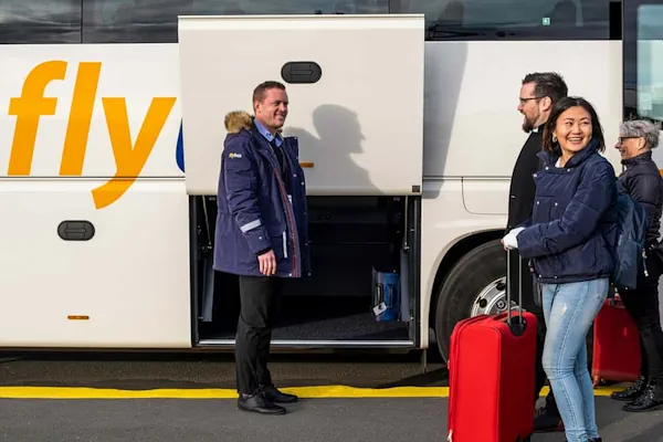 Flybus bus aéroport reykjavik keflavik