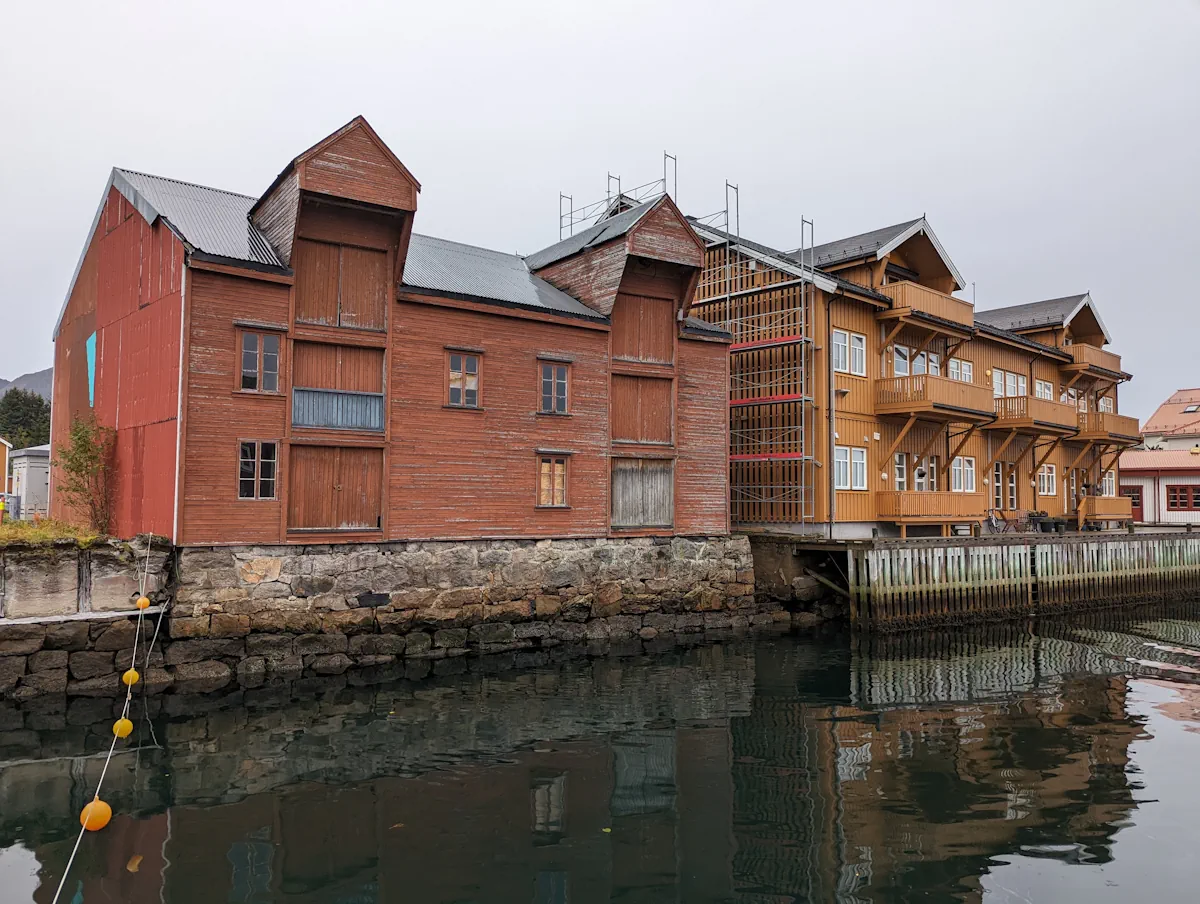 Kabelvåg quays, Svolvær, Lofoten Islands, Norway