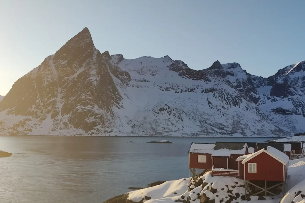 Hamnøy, the most beautiful village of the Lofoten Islands, Norway