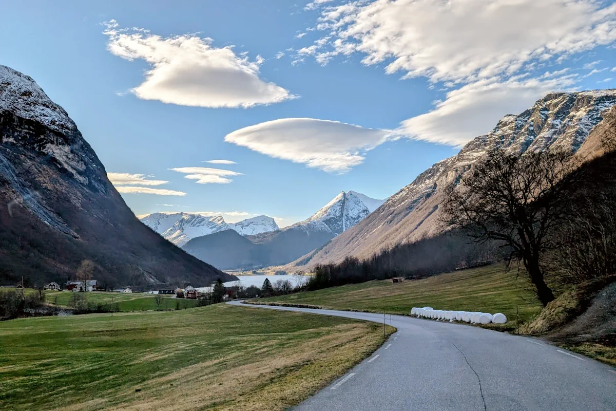 Hjørundfjord en Noruega