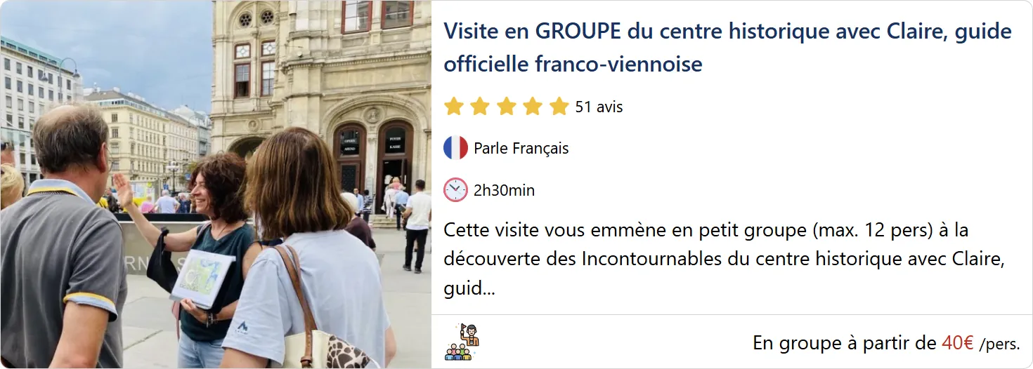 Visite guidée français vienne