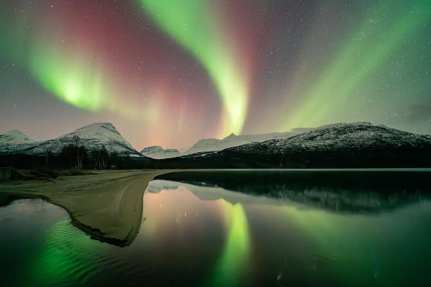 Meilleurs endroits voir aurores boréales Tromso Norvege