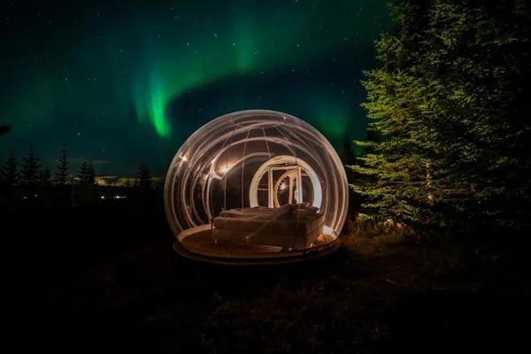 buubble hotel islande selfoss