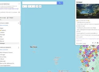 El mapa de los fiordos de Noruega con la información imprescindible Mapa gratuito de los fiordos de Noruega con los sitios más bonitos