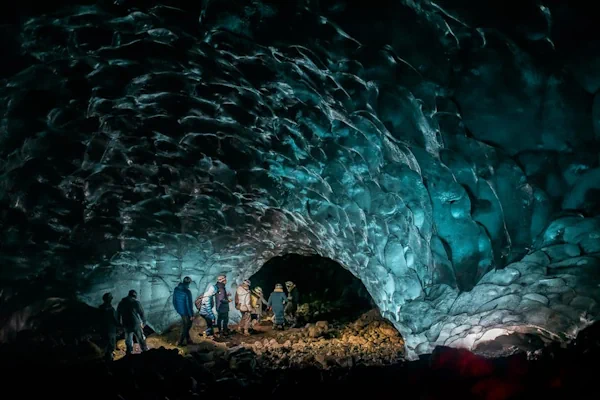 Grotte de glace bleue Vatnajokull islande