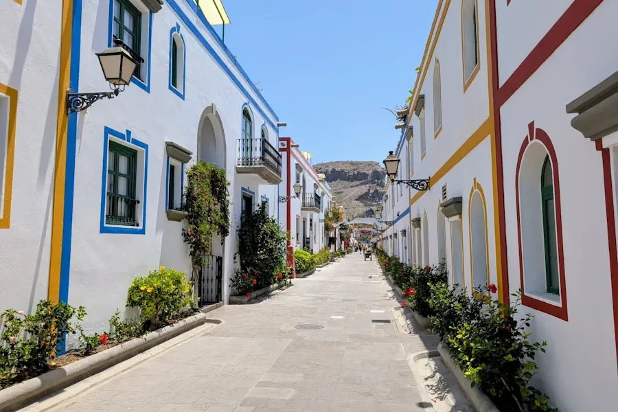 Rues Puerto de Mogan Gran Canaria Rues Puerto de Mogan Gran Canaria