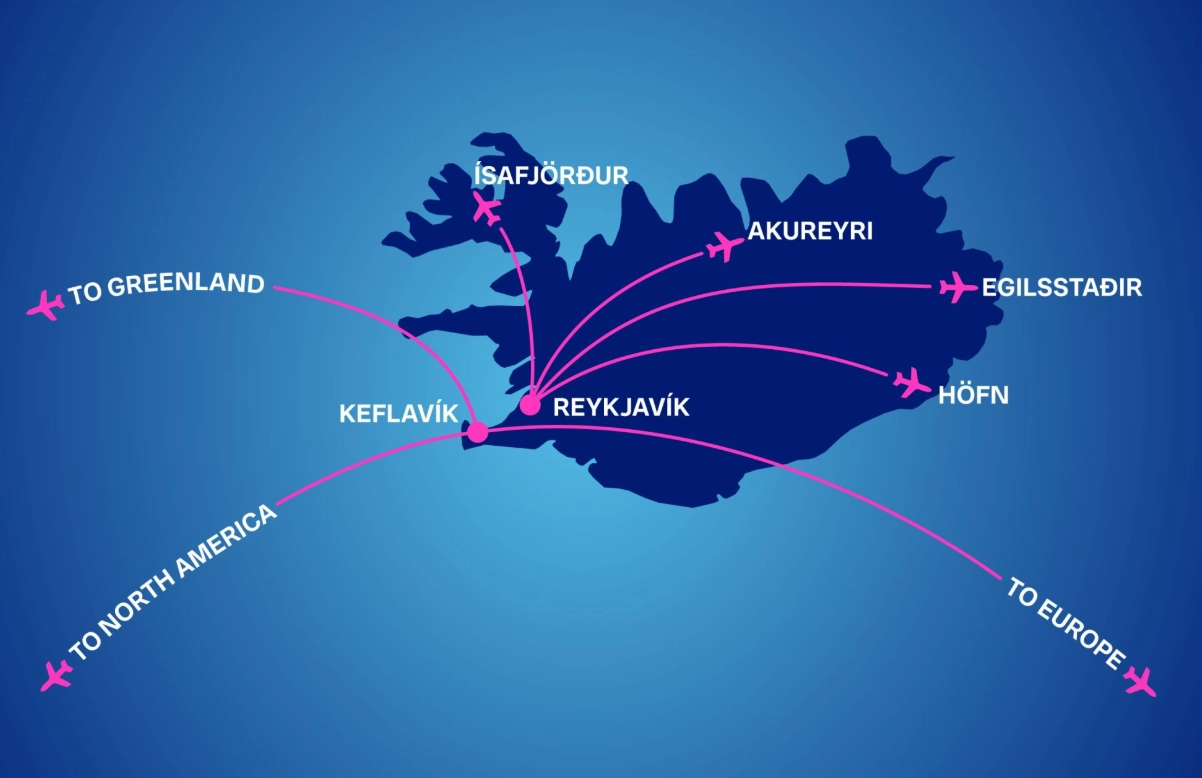 aéroports Islande