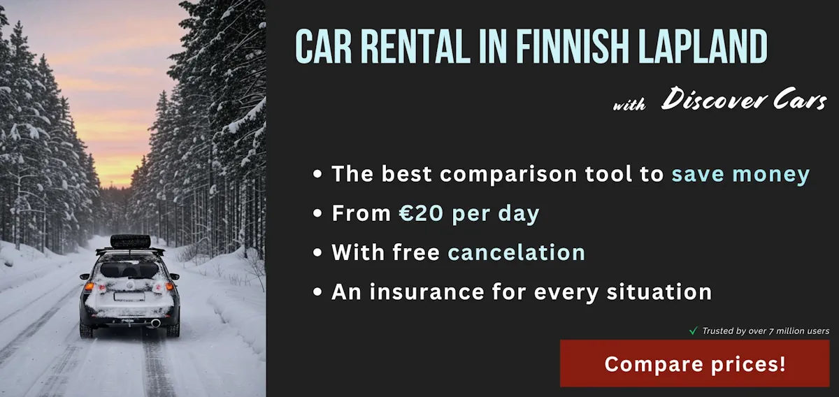 Rental car cheap finnish lapland rovaniemi