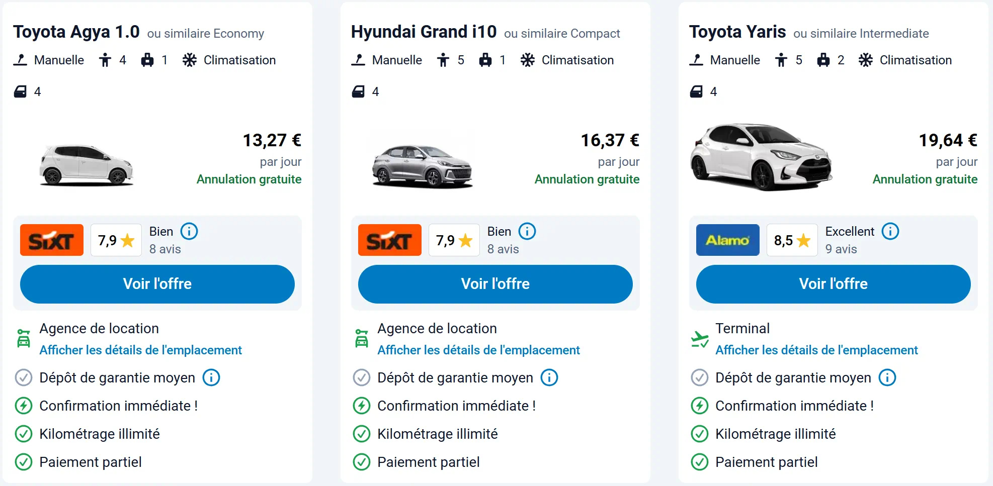 Louer voiture Pérou discover Cars