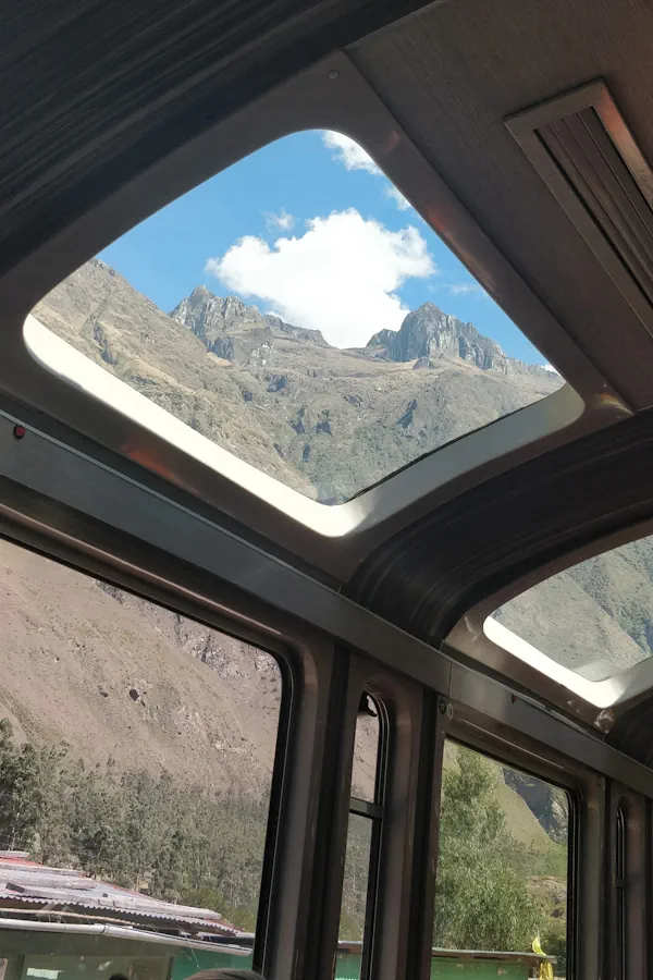Train panoramique Machu Picchu