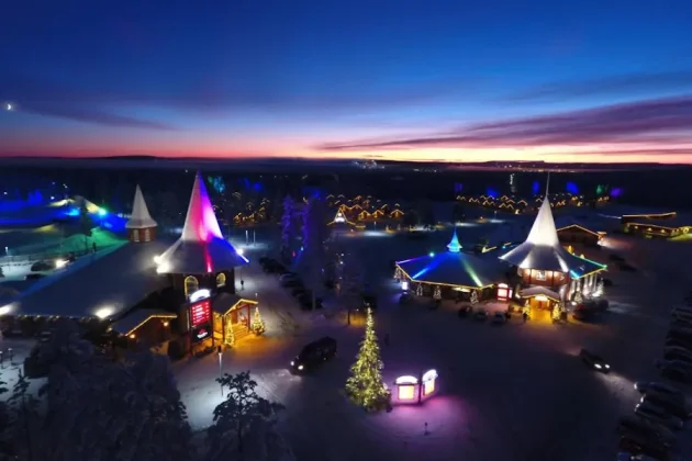Santa Claus Holiday Village Rovaniemi Chalets Weihnachtsmanndorf