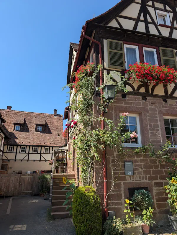 Maisons colombages Abbaye Maulbronn Allemagne Maisons colombages Abbaye Maulbronn Allemagne