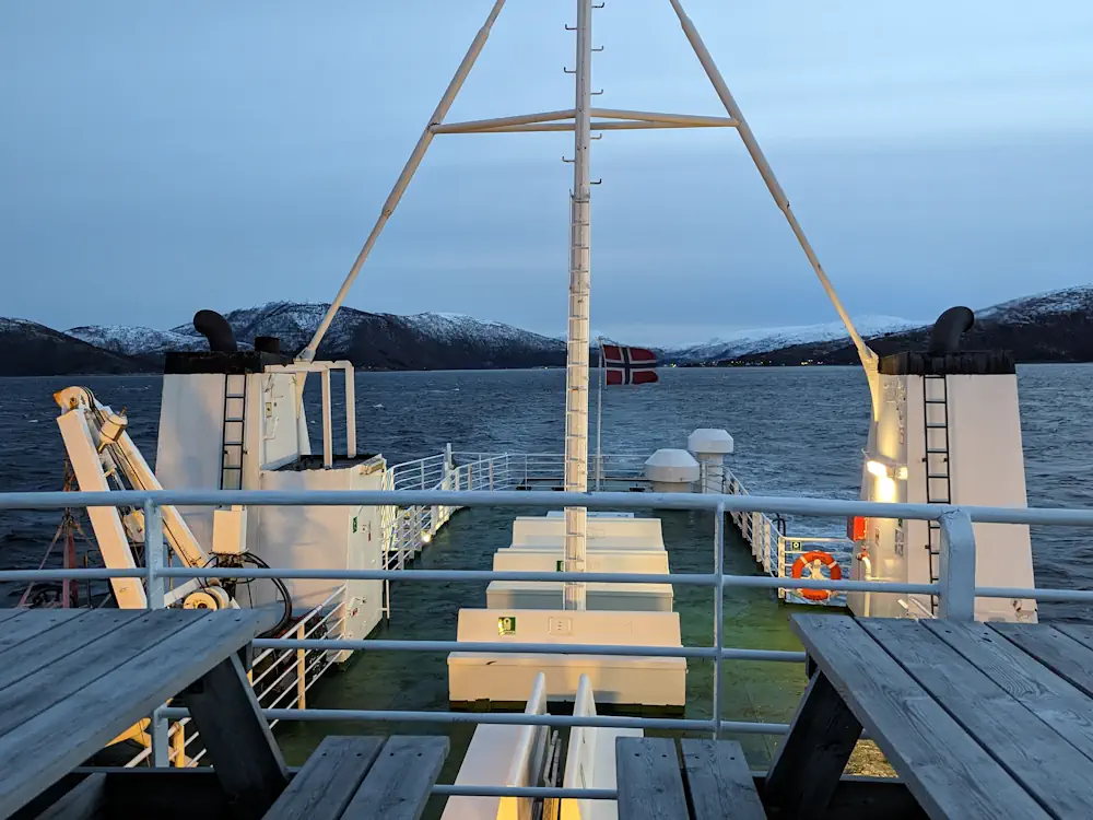 Ferry Tromso Senja Sommaroy