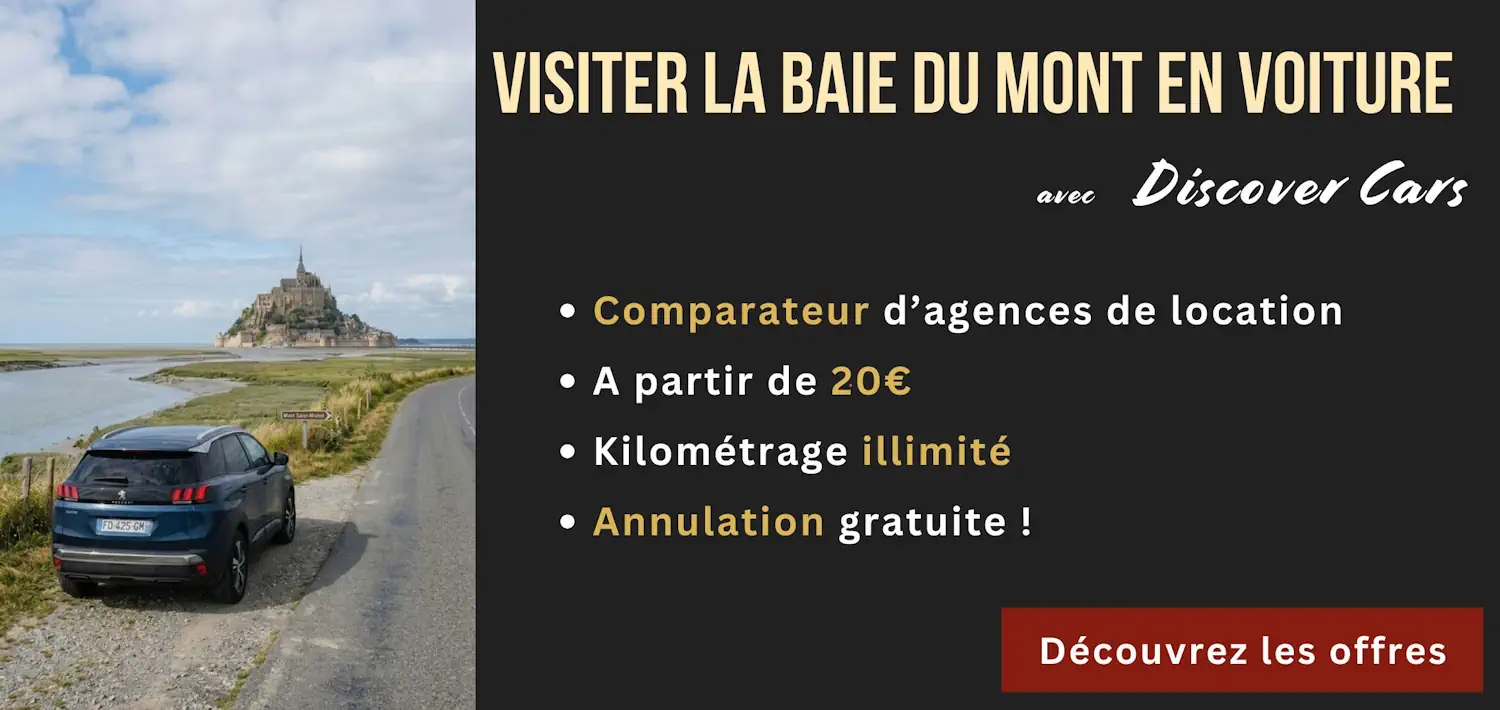 Louer une voiture baie du mont saint michel