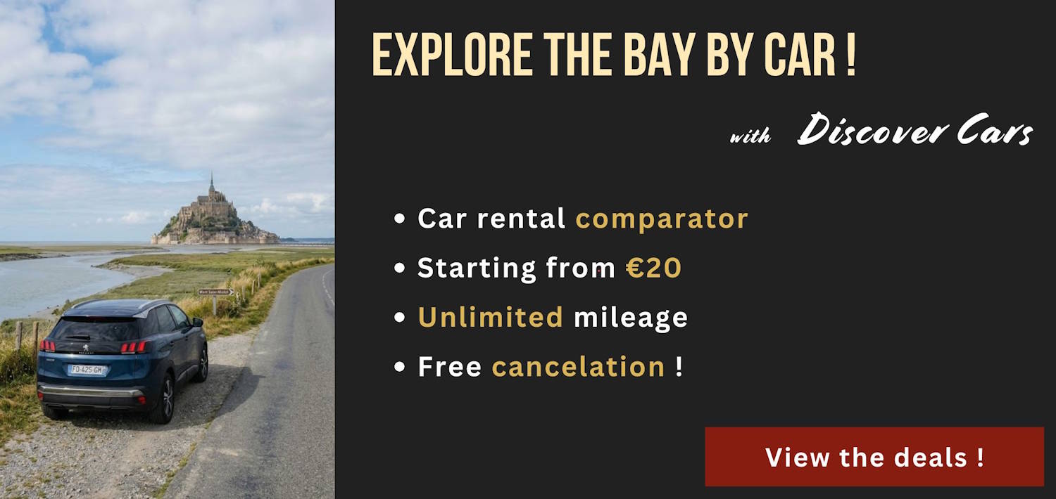 Rent Car discover Cars Mont Saint Michel Bay