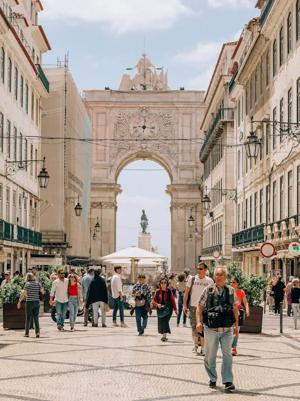 Rua Augusta Lisbonne Portugal