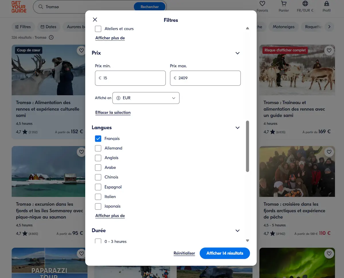 Getyourguide visites guides francais