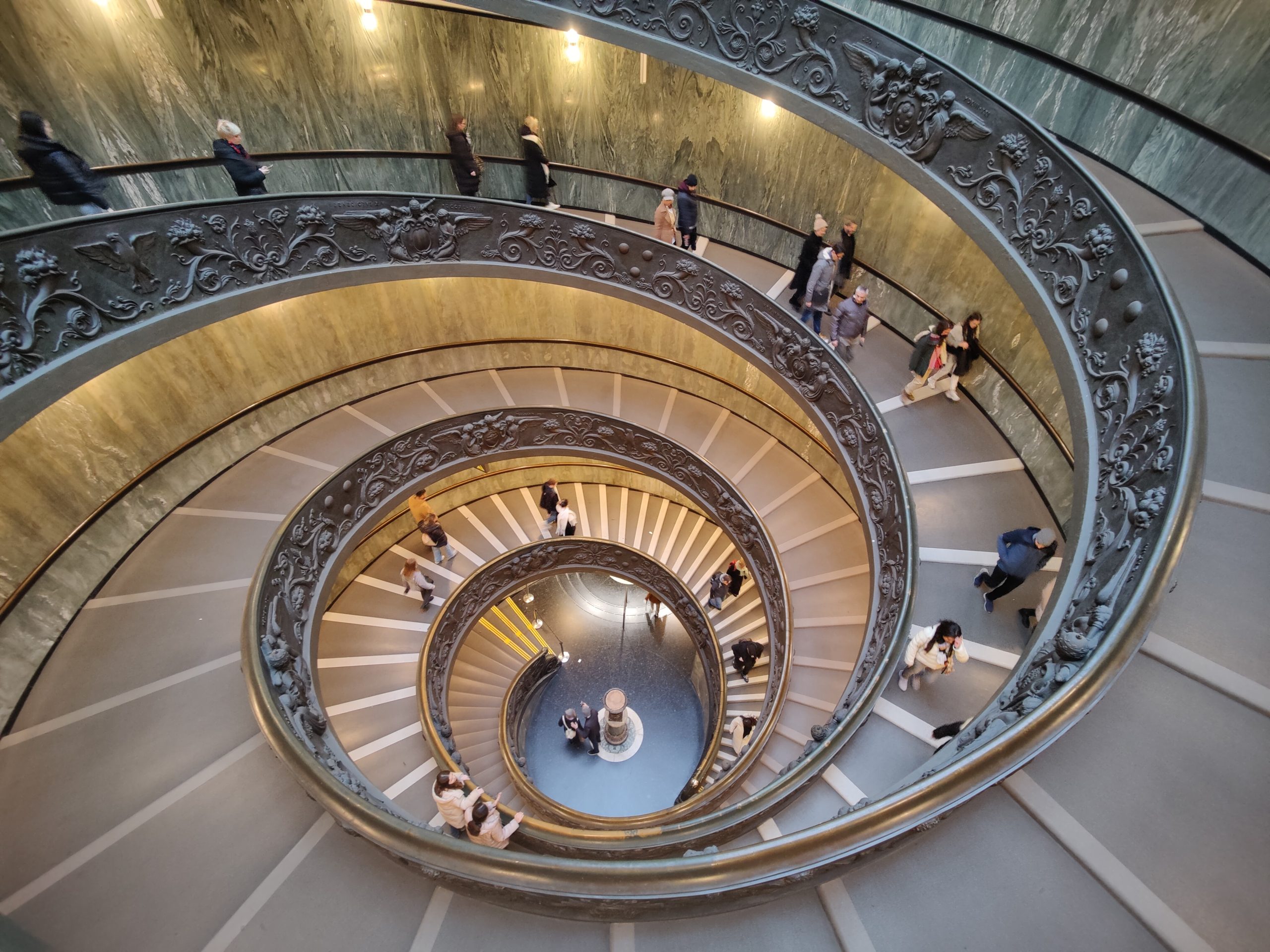 Escalier Momo Bramante Vatican Rome