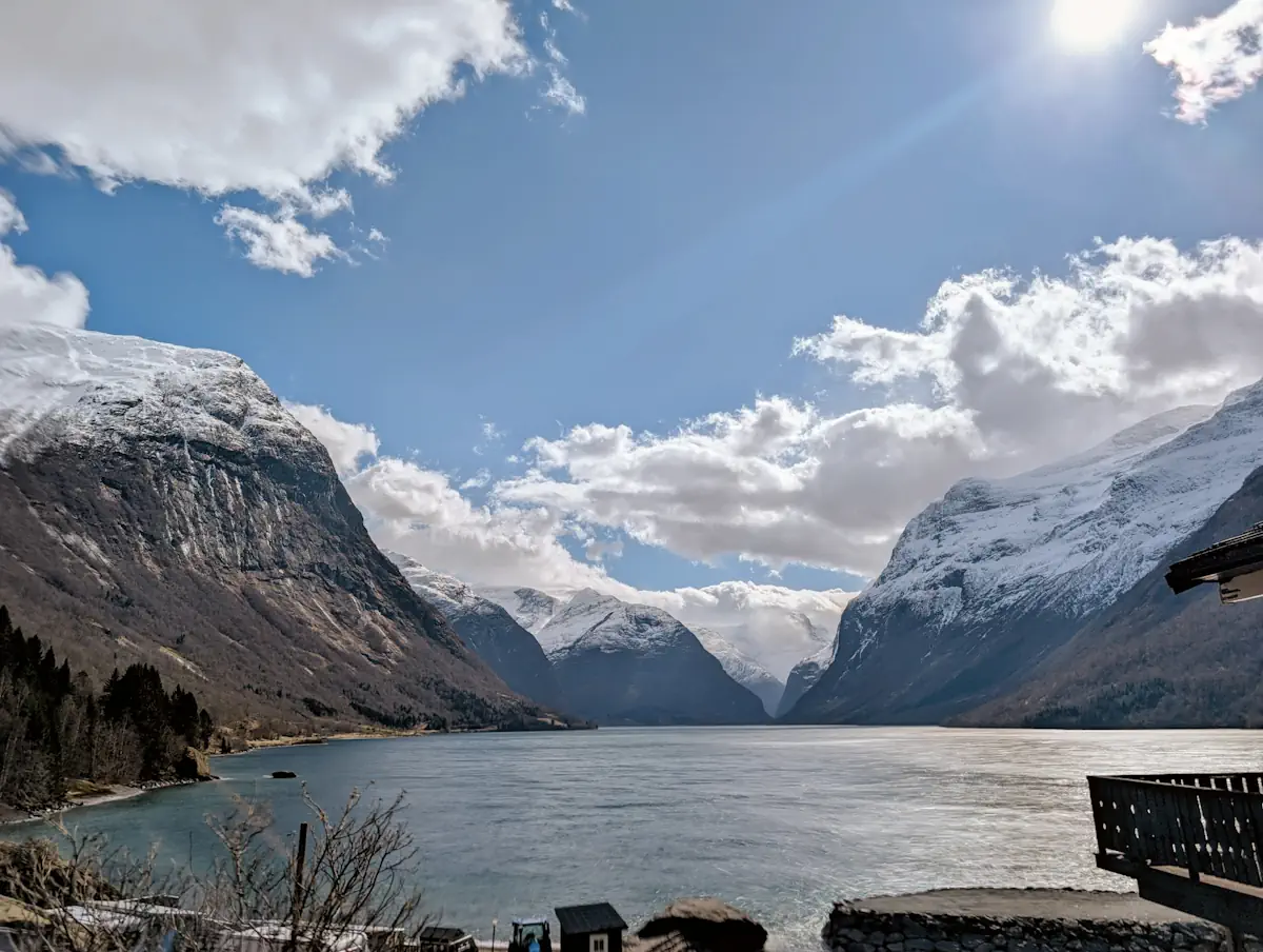 Lac Lovatnet Loen Olden Stryn Norvege