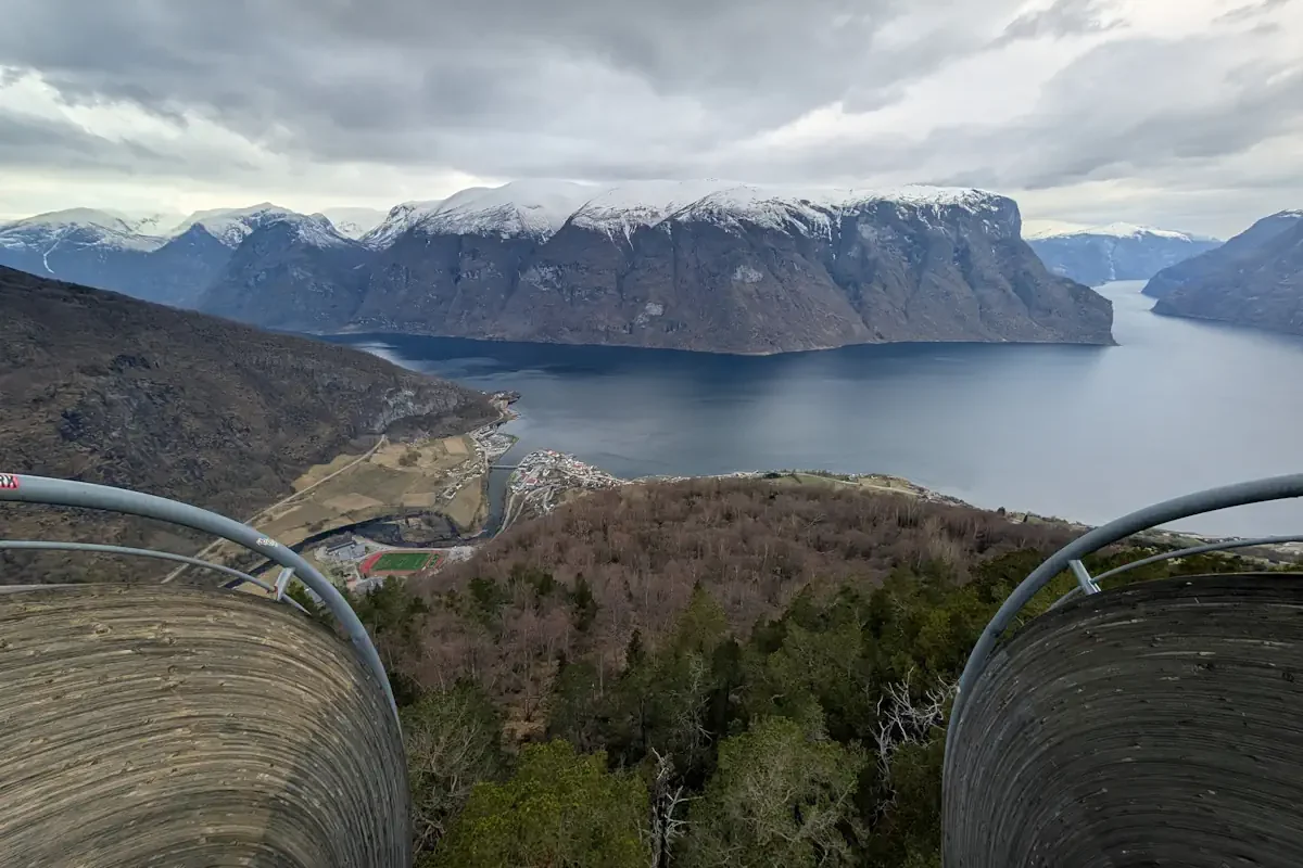 point de vue stegastein Aurland Fjords Norvège