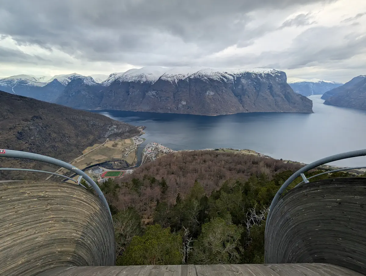 point de vue stegastein Aurland Fjords Norvège