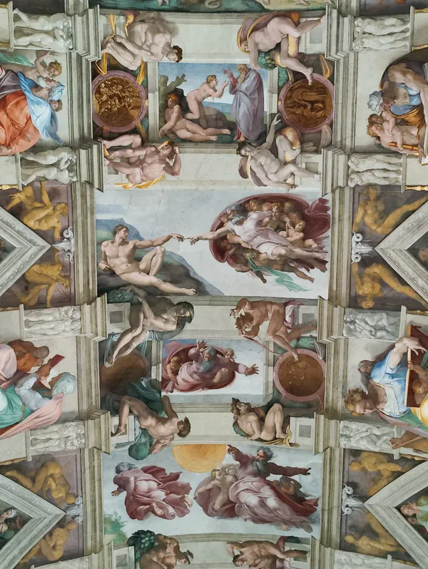 Plafond Chapelle Sixtine Vatican