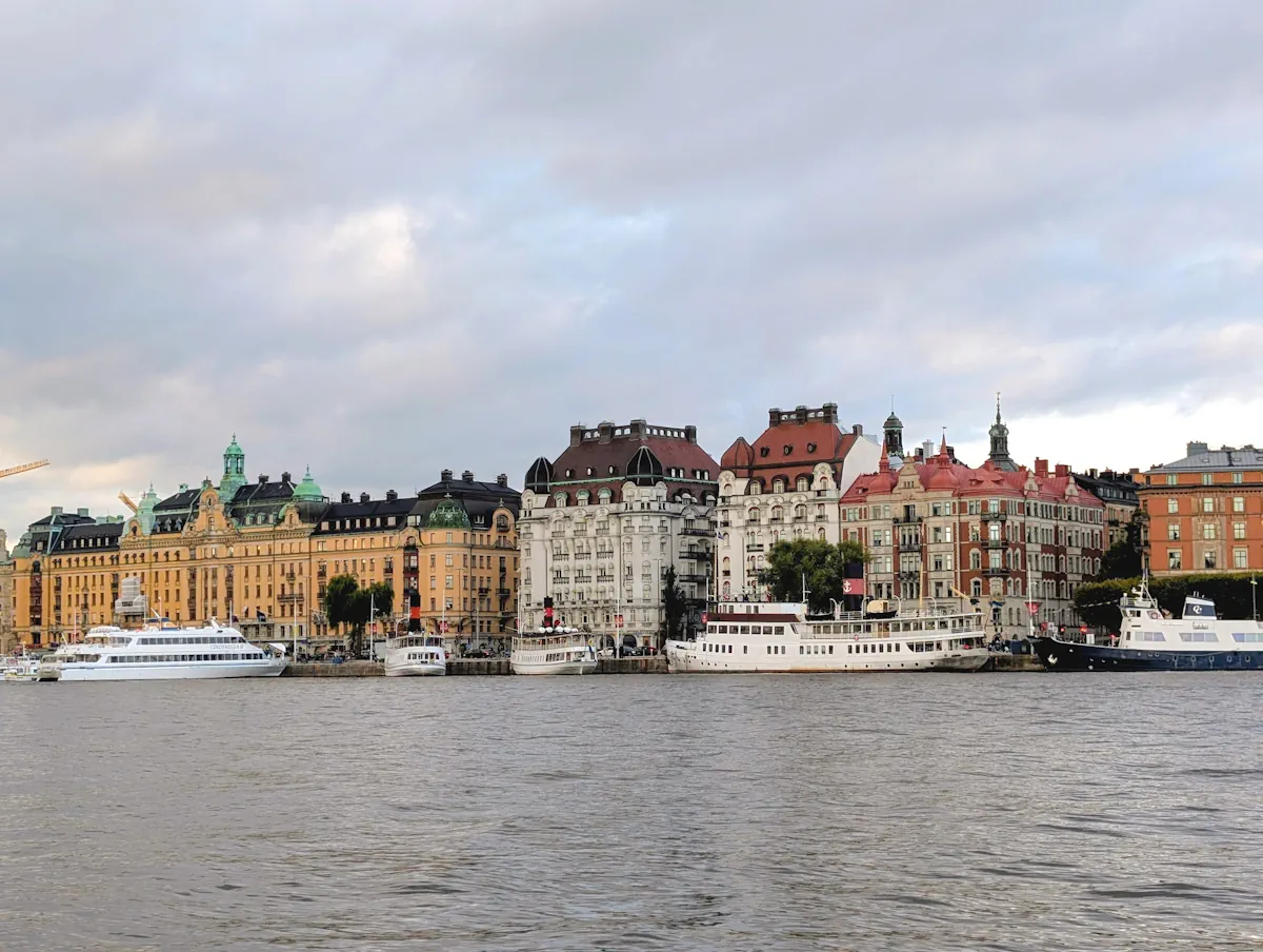 croisière canaux vieille ville stockholm suède croisière canaux plus beaux endroits stockholm suède
