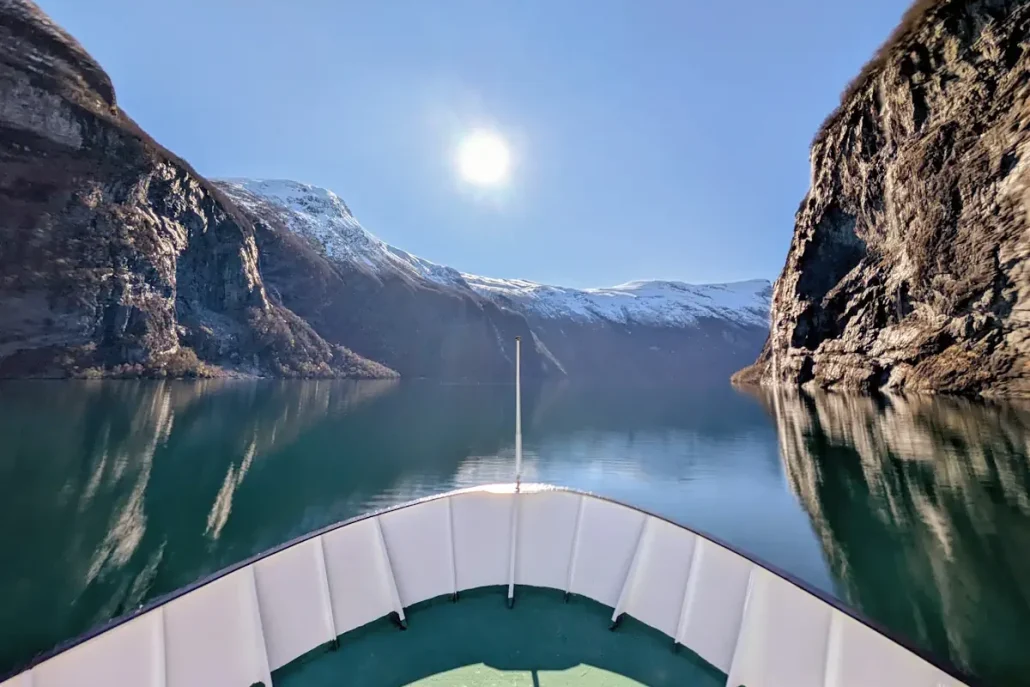 Croisière geiranger fjord hellesylt ferry voitures