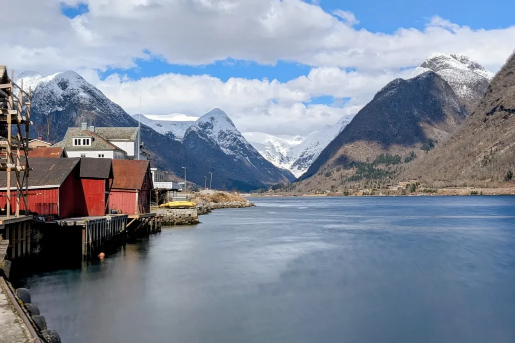 Village Fjaerland Fjords Norvège