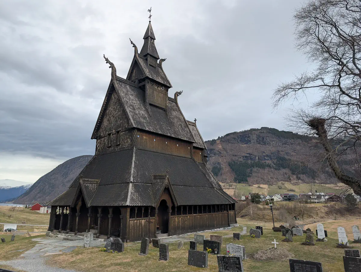 Eglise Viking Hopperstad Vik Fjords Norvège Eglise Viking Hopperstad Vik Fjords Norvège