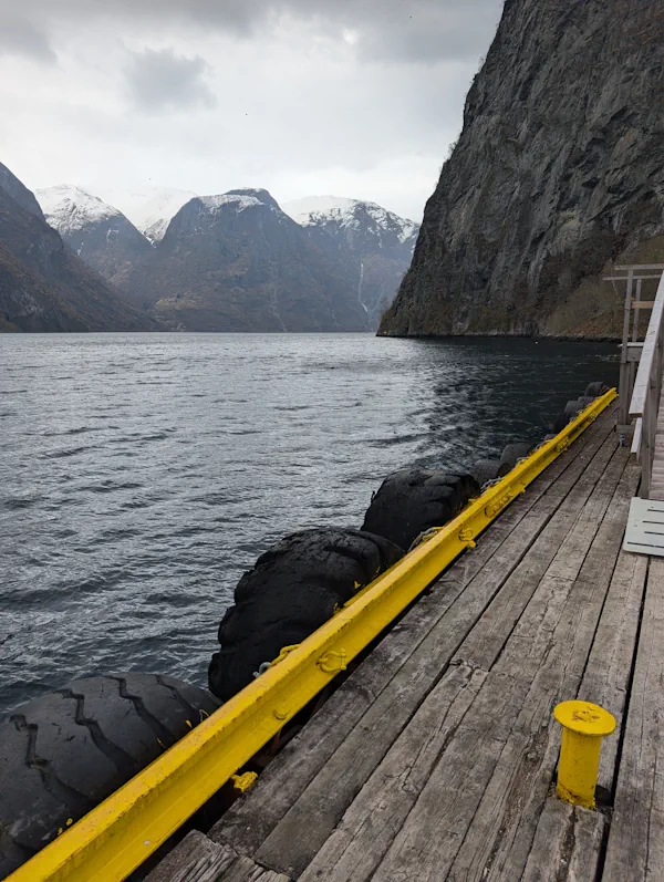 Embarcadère Village Undredal Aurlandsfjord