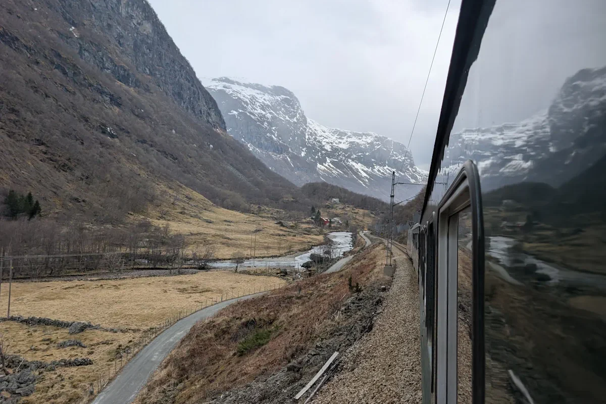Flamsbana Train line flam myrdal most beautiful view Flamsbana Train line flam myrdal most beautiful view