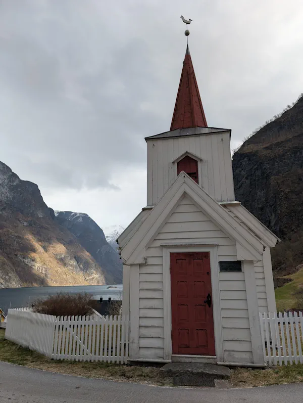 Eglise Bois debout Undredal Fjords Norvège
