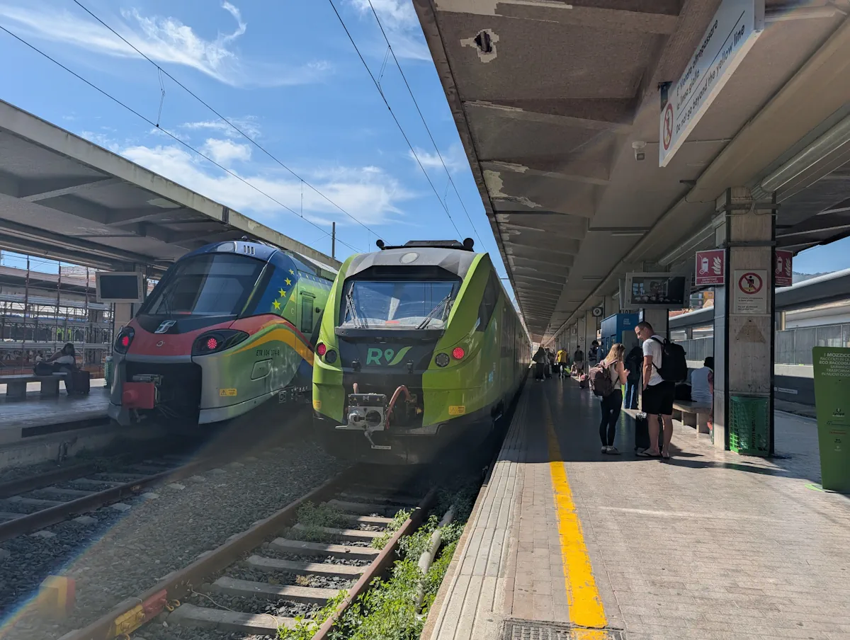 Train Palermo Centrale Aéroport direct