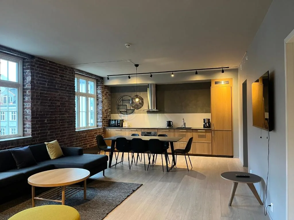Nygårdsgaten Apartments, grand appartement 100 m² en centre de Bergen