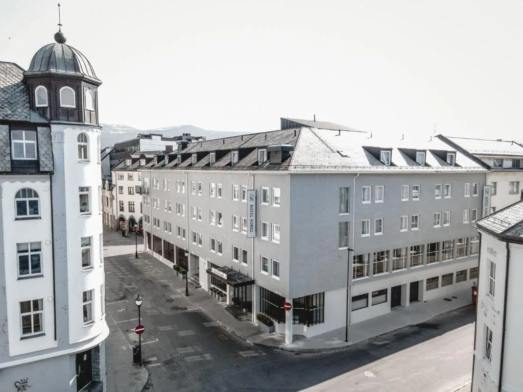 Hotel Noreg en el centro de Ålesund, en Noruega, cerca de la terminal Hurtigruten