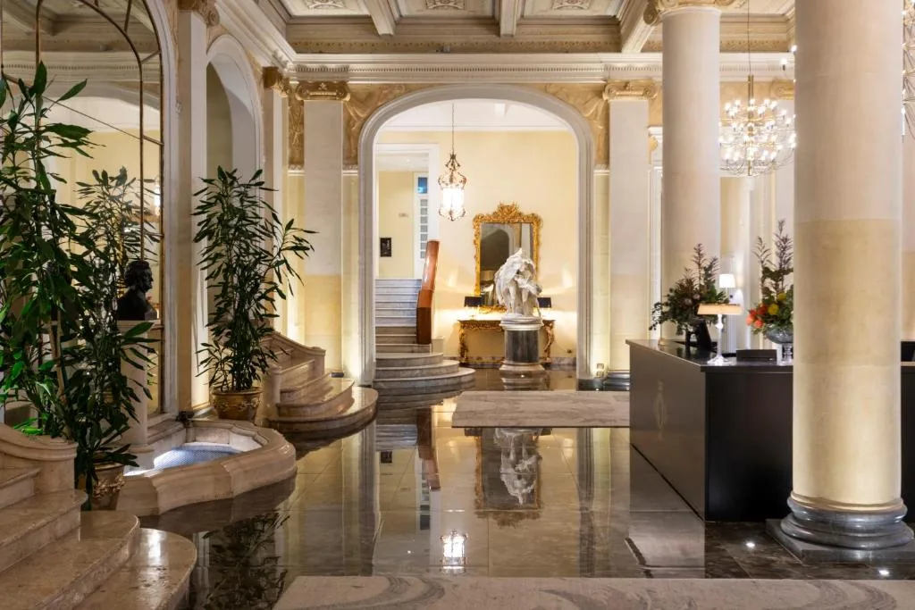 Grand Hotel Et Des Palmes, Palerme — palace Art Nouveau