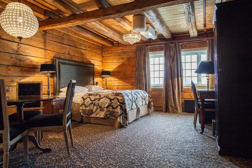 Det Hanseatiske Hotel, anciens entrepôts hanséatiques en bois sur Bryggen