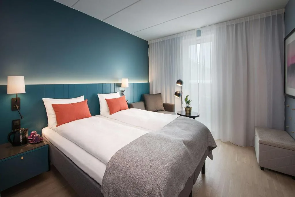 Scandic Oslo Airport — chambre lumineuse et moderne