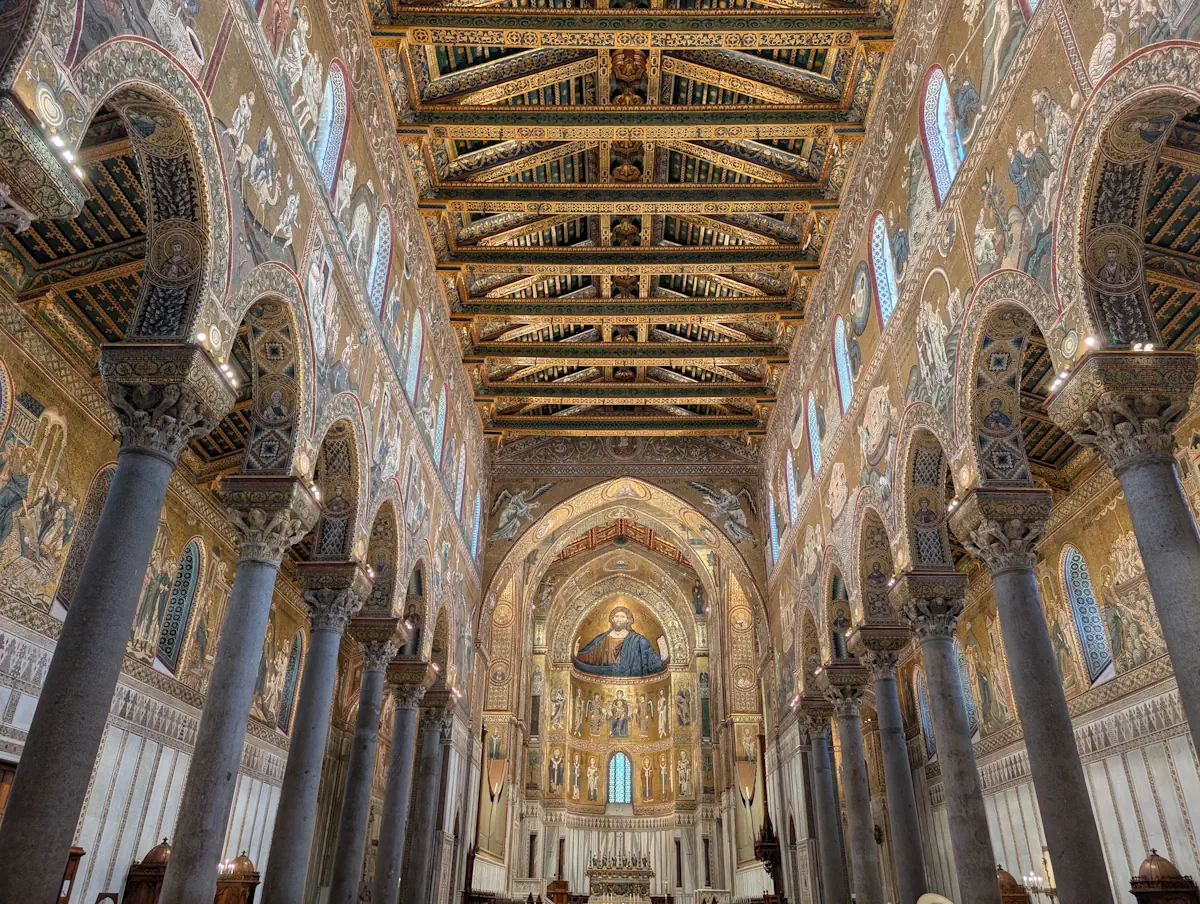 Visiter Cathédrale Monreale Mosaiques Palerme sicile