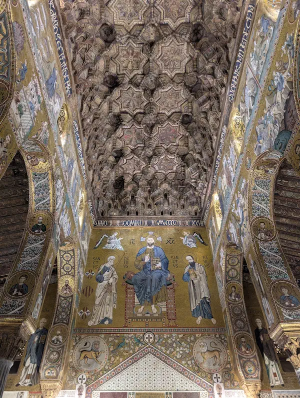 Mosaiques Byzantines Palais des normands Palerme Sicile