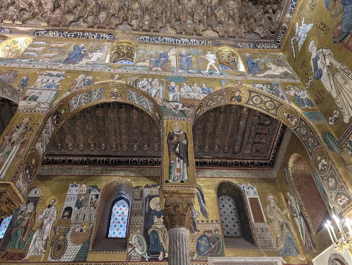 Chapelle Palatine Palais des normands Palerme Sicile