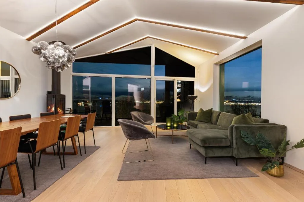 Enter Tromsø Exclusive Apartments — grands appartements First Hotels 120-140 m² avec sauna et bain à remous à Tromsø