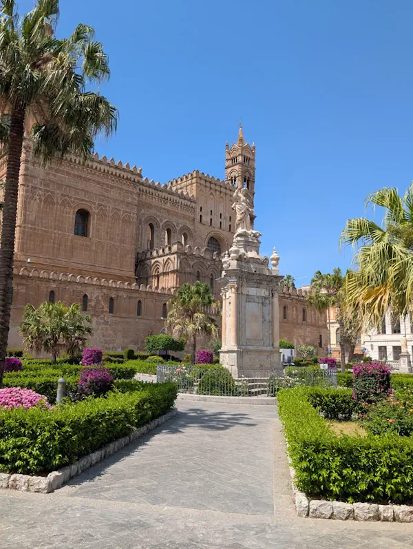 Jardins Cathédrale Palerme Sicile