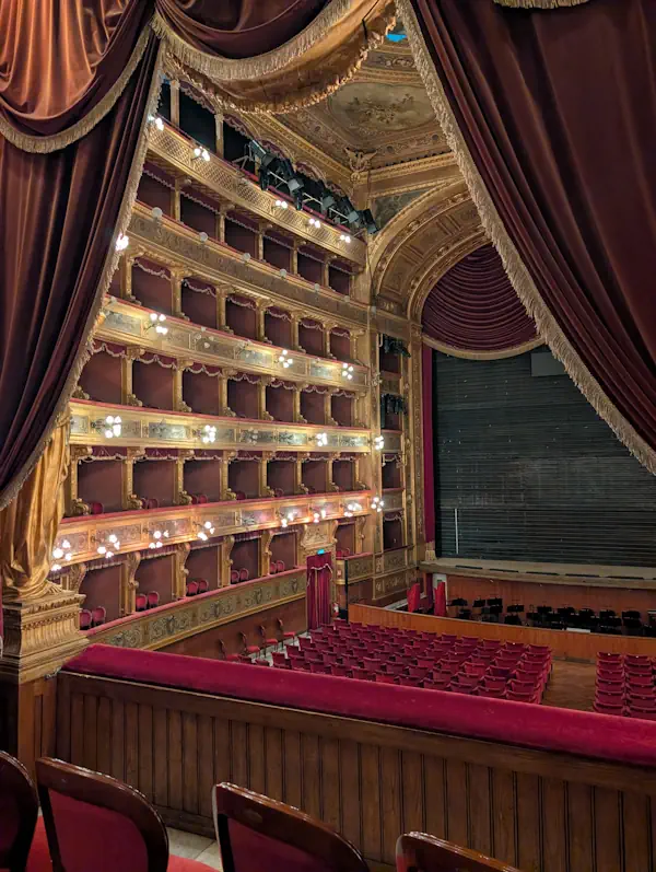 Loges royales Teatro Massimo Palerme