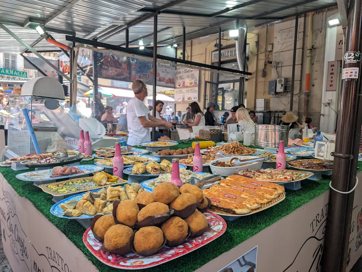 Marché Ballaro street food palerme sicile