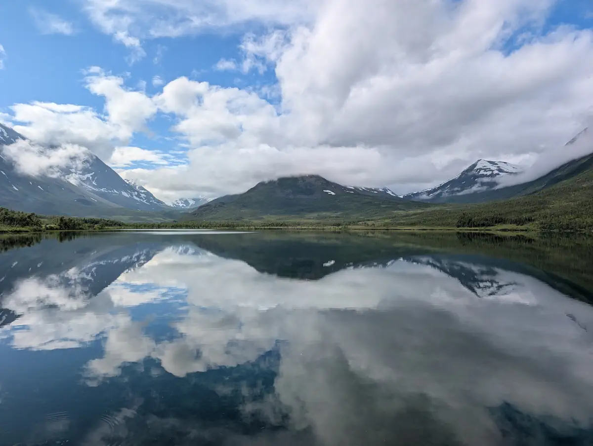 lac nakkevatnet en été tromso