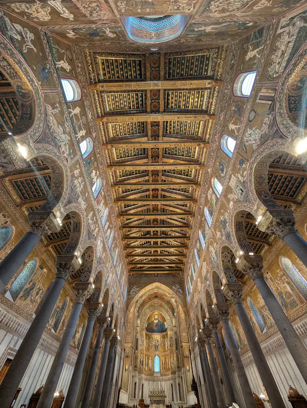 Visiter Cathédrale Monreale Mosaiques Palerme sicile