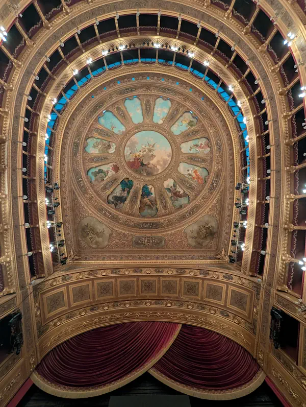 Plafond Teatro Massimo Palerme